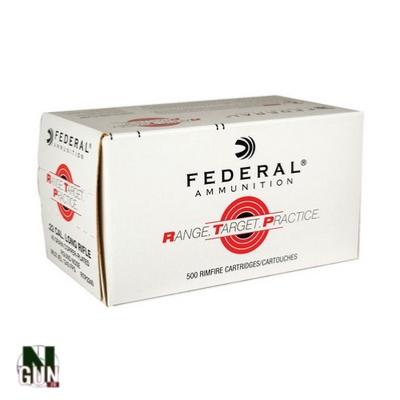 FEDERAL - MUNITION - CAT C - 22LR - RTP - COPP. PLATED - 40 GR - 62100133 - X500