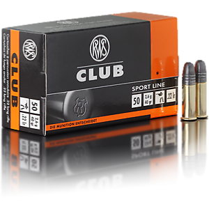 RWS - MUNITION - CAT C - CLUB - 22LR - 2132885 - X50