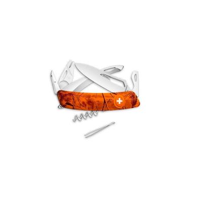 SWIZA - COUTEAU SUISSE - MADE IN SWISS - 13 FONCTIONS - HUNTER ORANGE - ZSH05ROR