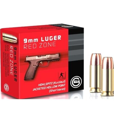 GECO - MUNITION - CAT B - 9MM - 124GR - RED ZONE - JHP - PM - 2402932 - X20