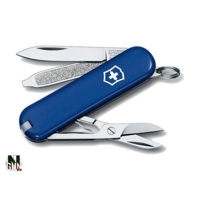 VICTORINOX - COUTEAU SUISSE - CLASSIC - BLEU - 7 FONCTIONS - 0.6223.2