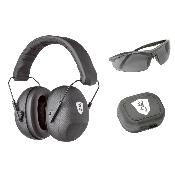 BROWNING - CASQUE - PASSIF - KIT TACTICAL - LUNETTES - BOITE BOUCHON - 126374