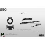 SAKO - CARABINE - CAT C - S20 HUNTER - CERAKOTE - 308 - 5 CPS - 61CM - 32502215