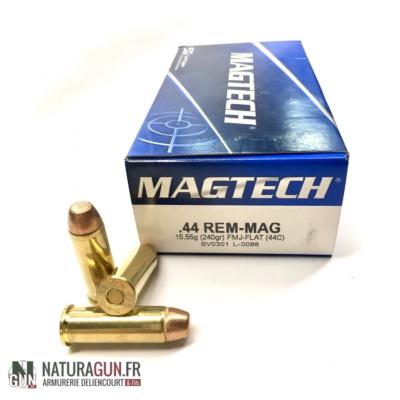 MAGTECH - MUNITION - CAT C - 44 MAG - 240 GR - FMJ FLAT - 770715 - X50