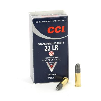 CCI - MUNITION - CAT C - STANDARD - 22LR - 40 GR - 1070FPS - CCI35 - X50