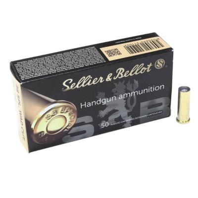 SELLIER & BELLOT - MUNITION - CAT B - 38 SPECIAL - 148 GR - WC - 3036 - X500