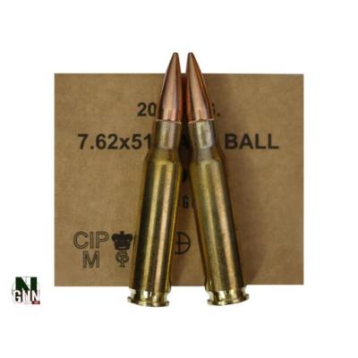 GGG - MUNITION - CAT C - 7.62 - 308WIN - 147 GR - FMJ - GGG762147BOITE - X100