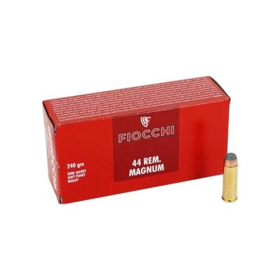 FIOCCHI - MUNITION - CAT C - 44 MAG - SJSP - 240 GR - FI700445 - X50