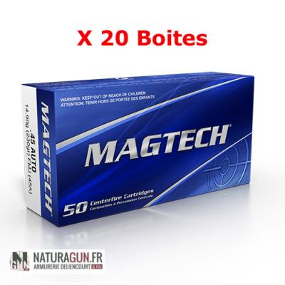 MAGTECH - MUNITION - CAT B - 45 ACP - 230 GR - 14.9 G - FMJ - 770665 - X1000