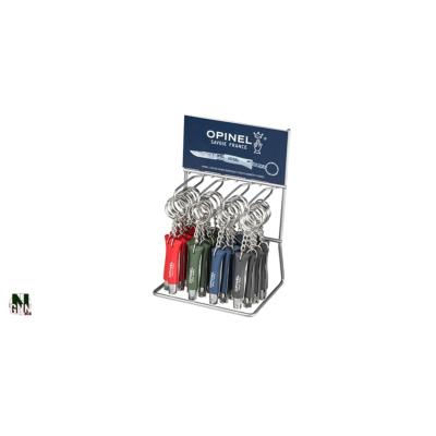 OPINEL - COUTEAU PLIANT - COLORAMA N°04 - KAKI - INOX - PORTE CLEF - OP02279