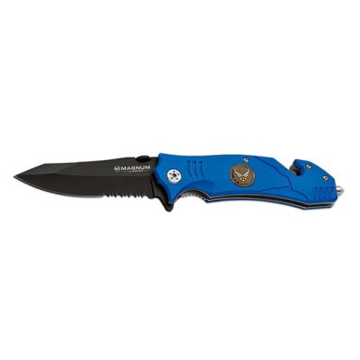 BOKER MAGNUM - COUTEAU PLIANT - AIR FORCE RESCUE - 86MM - MANCHE ALU - 01LL473