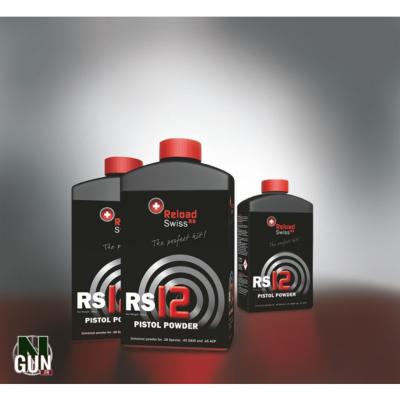 RELOAD SWISS - POUDRE - RS12 - PISTOL POWDER - BIDON 500 GR - RS20051908