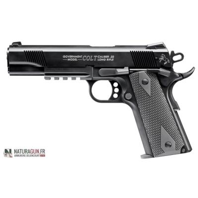 COLT - PISTOLET - CAT B - WALTHER - 1911 - RAIL - 22 LR - BLACK - 12 CP - 771907