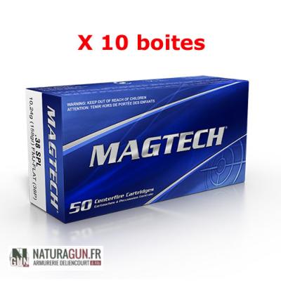 MAGTECH - MUNITION - CAT B - 38 SPECIAL - 158 GR - FMJ FLAT - 770705 - X500