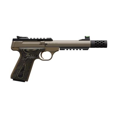 BROWNING - PISTOLET - CAT B - 22 LR - BUCK MARK - FDE G10 - FILETE - 051560490