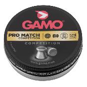 GAMO - MUNITION - CAT D - PLOMBS - 4.5MM - PRO MATCH - LISSE - G3150 - X500